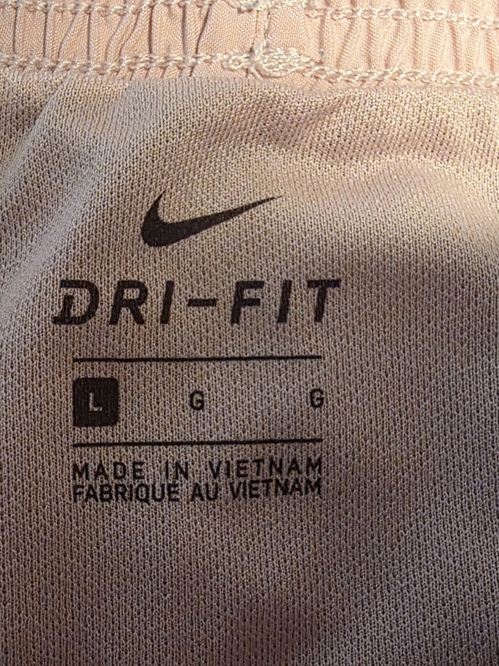 Nike Women's Athletic Shorts Dri-FIT Light Pink